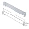 Azar Displays Adjustable Short Divider Bin Cosmetic Tray w Pushers - Customize Slot Size to Product, Black, 2-Pack 225830-SHORT-BLK-2PK - alternate 9